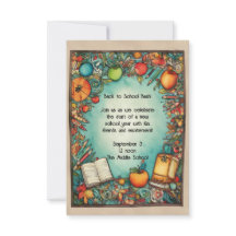 新学期パーティの招待状