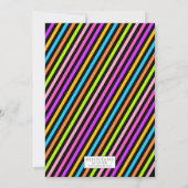 新学期パーティの招待状 招待状 (裏面)