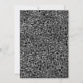 新学期パーティの招待状 招待状 (裏面)