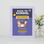 新学期パーティーフライヤー (スタンド正面)