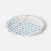 新学期パーティーメモ ペーパープレート (アングル)