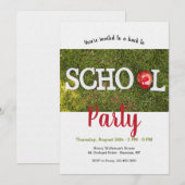 新学期パーティー2 招待状 (正面/裏面)