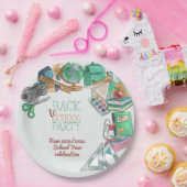 新学期パーティー ペーパープレート (パーティー)