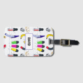 新学期パーティー ラゲッジタグ (正面横)