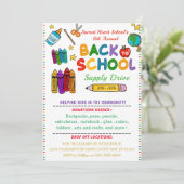 新学期パーティー 招待状 (スタンド正面)