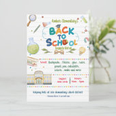 新学期パーティー 招待状 (スタンド正面)