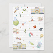 新学期パーティー 招待状 (裏面)