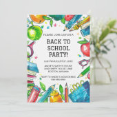 新学期パーティー 招待状 (スタンド正面)