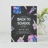 新学期パーティー 招待状 (スタンド正面)