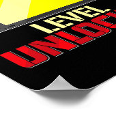 新学期ビデオゲーマー3級レベルUnlocke ポスター (角)