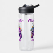 新学期ビデオゲーム ウォーターボトル (左面)