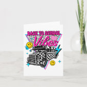 新学期ビーズスクールバス名門私立校風の先生Stu カード (正面)