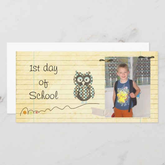 新学期フォトカード (正面/裏面)