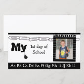 新学期フォトカード (正面/裏面)