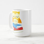 新学期フクロムマグカップ コーヒーマグカップ (正面左)