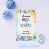 新学期フライヤー チラシ (シングル)