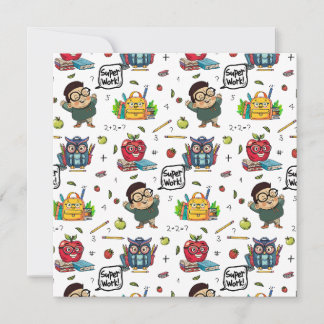 新学期フラットカード