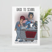 新学期フラットグリーティングカード カード (スタンド正面)