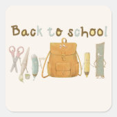 新学期フレンド スクエアシール (正面)