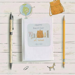 新学期フレンド スクエアシール