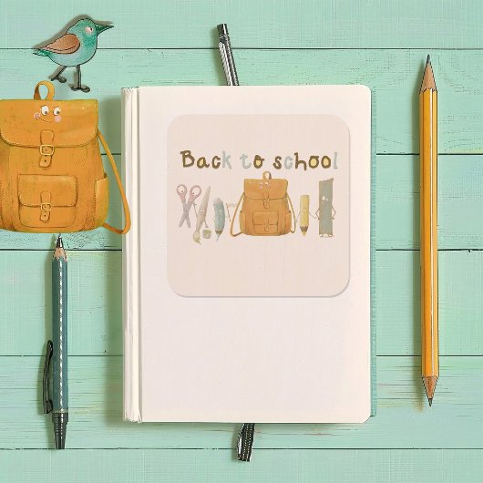 新学期フレンド スクエアシール