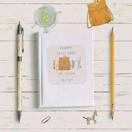 新学期フレンド スクエアシール