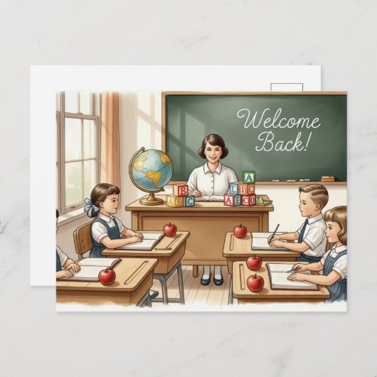 新学期フレンド ポストカード (正面/裏面)