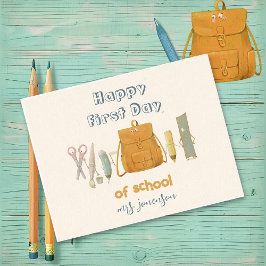 新学期フレンド ポストカード