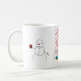 新学期フレーム用の先生リンゴ コーヒーマグカップ