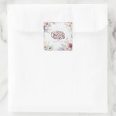 新学期フローラクルアーンやる気を起こさせるイスラム スクエアシール (バッグ)