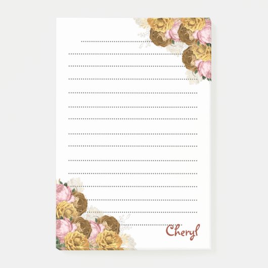 新学期フローラ ポストイット (正面)