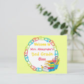 新学期ブライト ポストカード (スタンド正面)