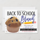 新学期ブランチ招待状 招待状 (正面)