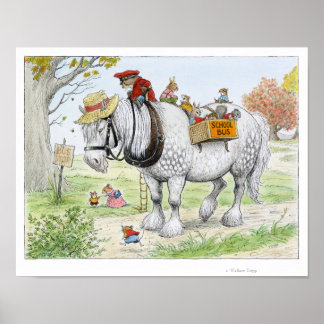 新学期プリント ポスター