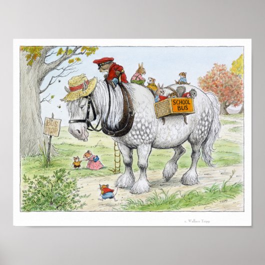 新学期プリント ポスター (正面)