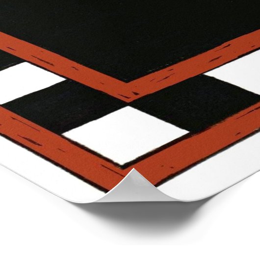 新学期プリント ポスター (角)