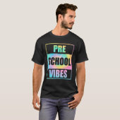 新学期プレショールビベス絞り染め初日T Tシャツ (正面フル)