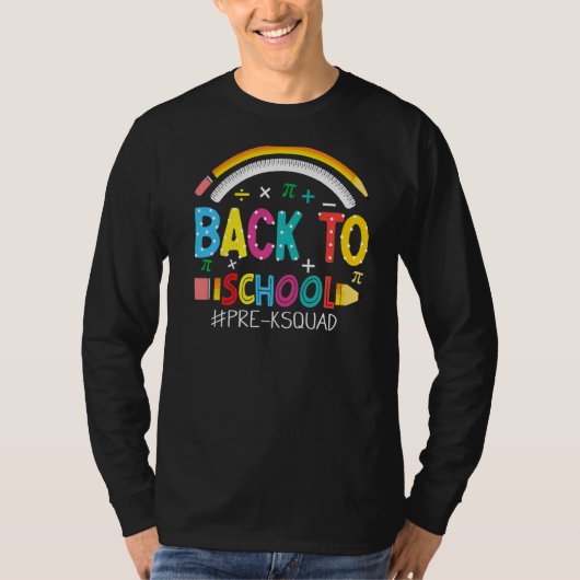 新学期プレK分隊 Tシャツ (正面)