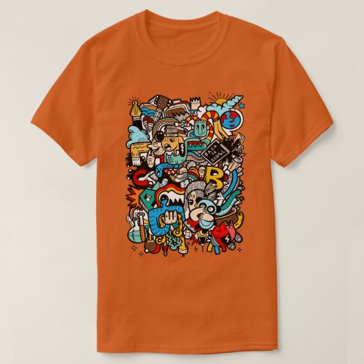 新学期ベクトル Tシャツ (デザイン正面)