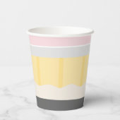 新学期ペンシルカップ 紙コップ (裏面)