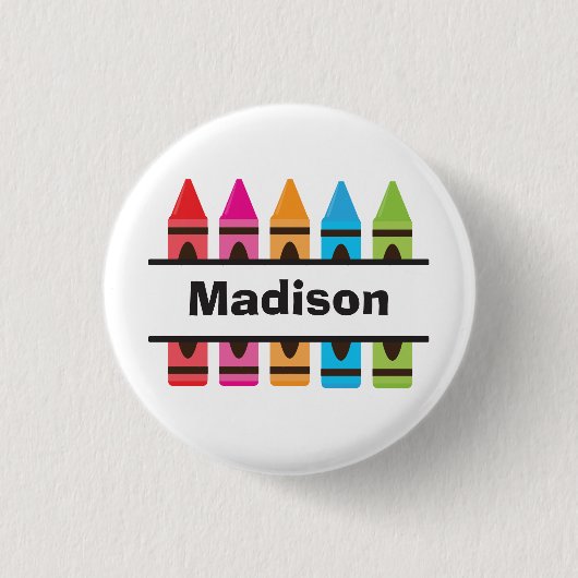 新学期ボタン 缶バッジ (正面)