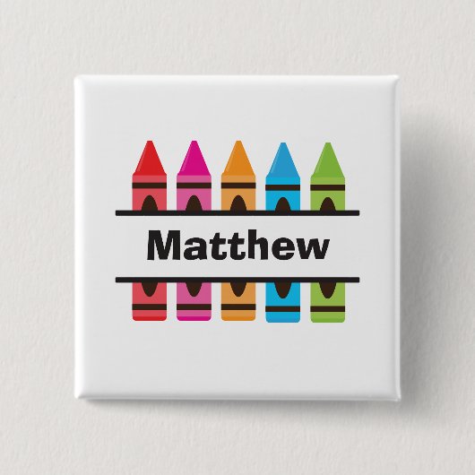 新学期ボタン 缶バッジ (正面)