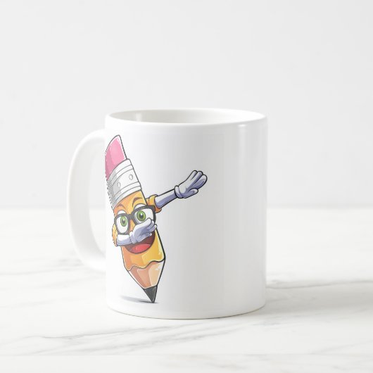 新学期マグコーヒおもしろいーマグギフト コーヒーマグカップ (正面左)