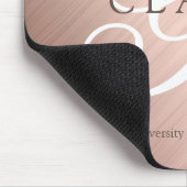 新学期モノグラムスクール名 マウスパッド (コーナー)