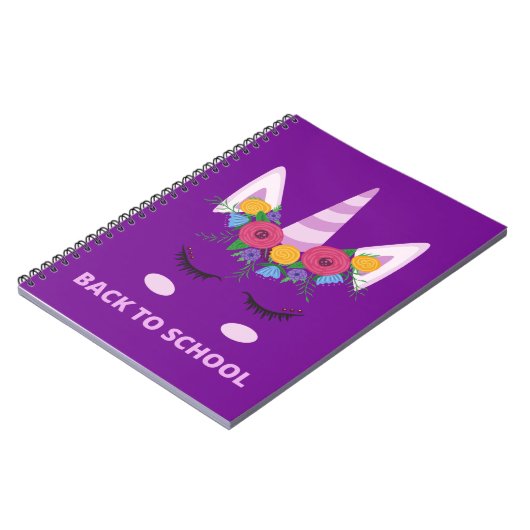 新学期ユニコーン ノートブック (左側)