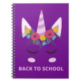 新学期ユニコーン ノートブック (正面)