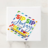 新学期ラベル、園園園遊初日好意 フェイバータグ (インサイチュ)