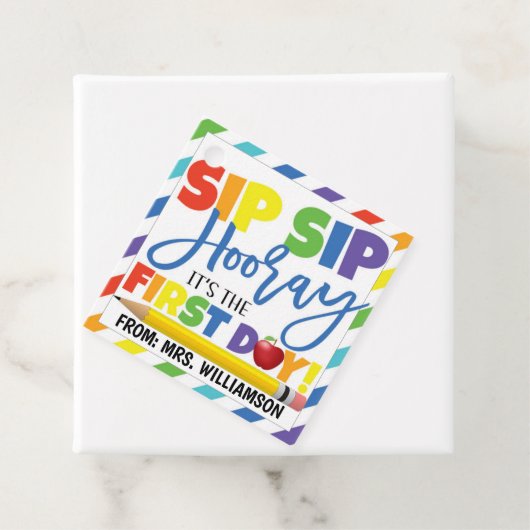 新学期ラベル、園園園遊初日好意 フェイバータグ (インサイチュ)