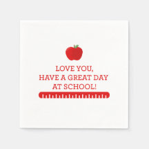 新学期ランチボックスナプキン