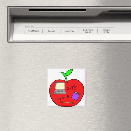 新学期リンゴ マグネット (インサイチュ (食洗機))